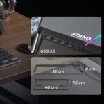 Stand RGB para Monitor / Laptop - BRJR-016