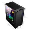 Chasis Gamer RAINBOW JX117