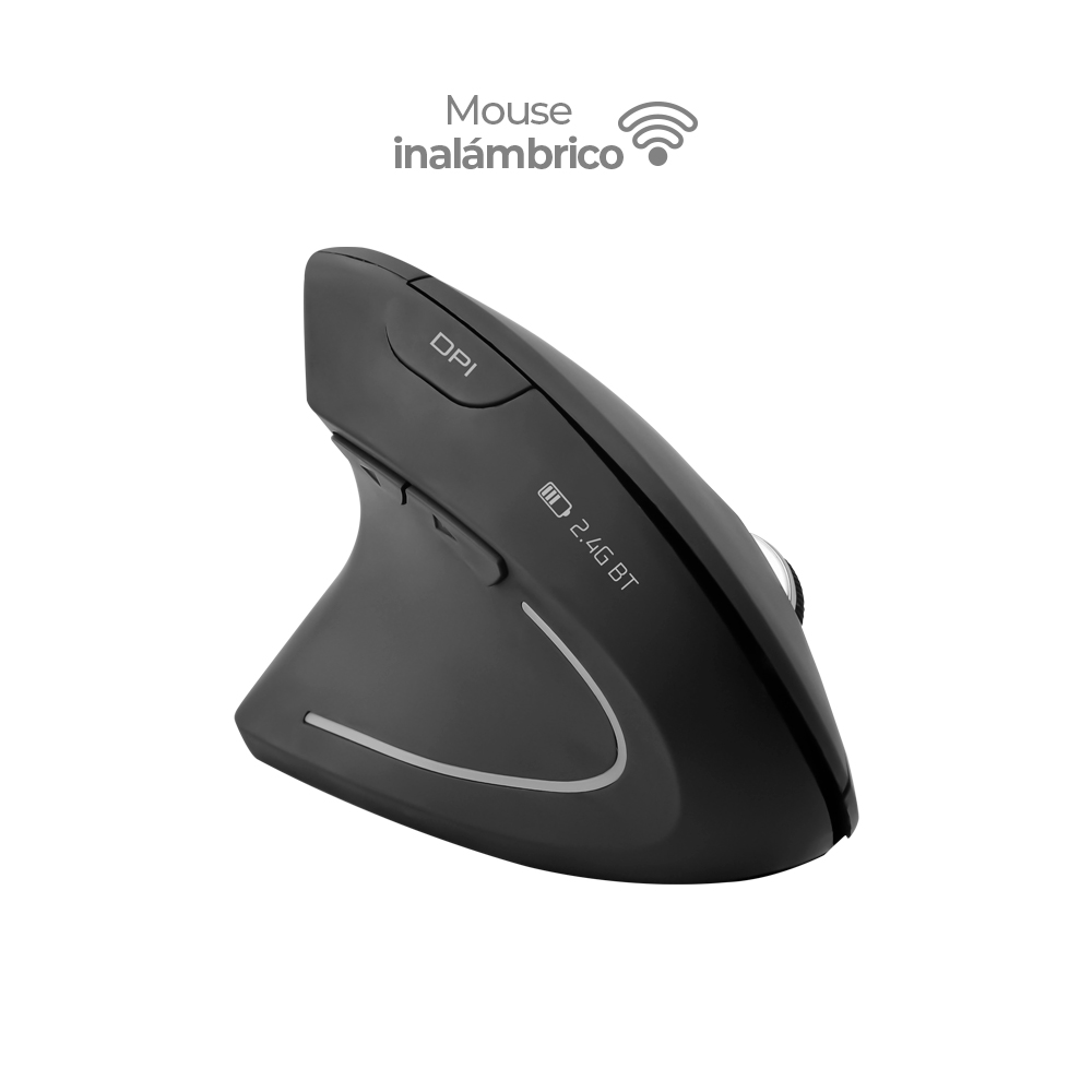Mouse inalámbrico Recargable (zurdo) MIJR-025
