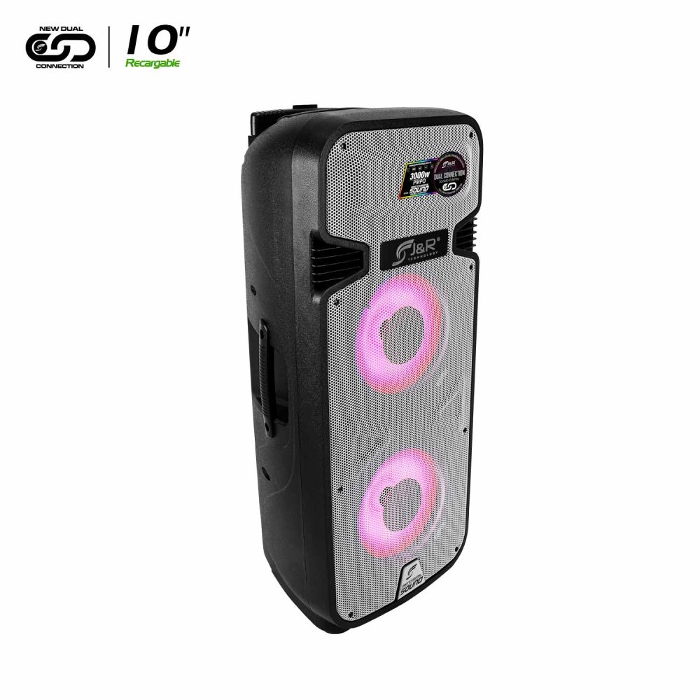 J5188 / 10" / Cabina Activa Recargable Doble