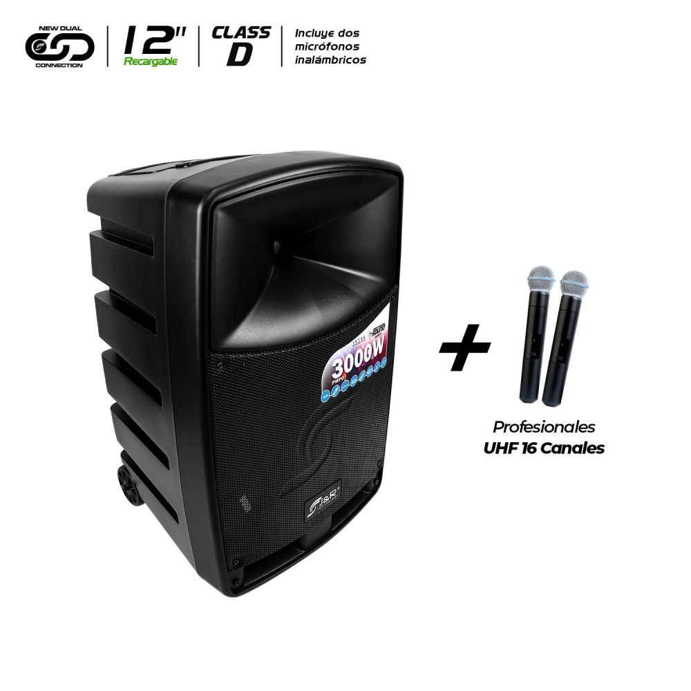 J5235 / 12" / Cabina Activa Recargable
