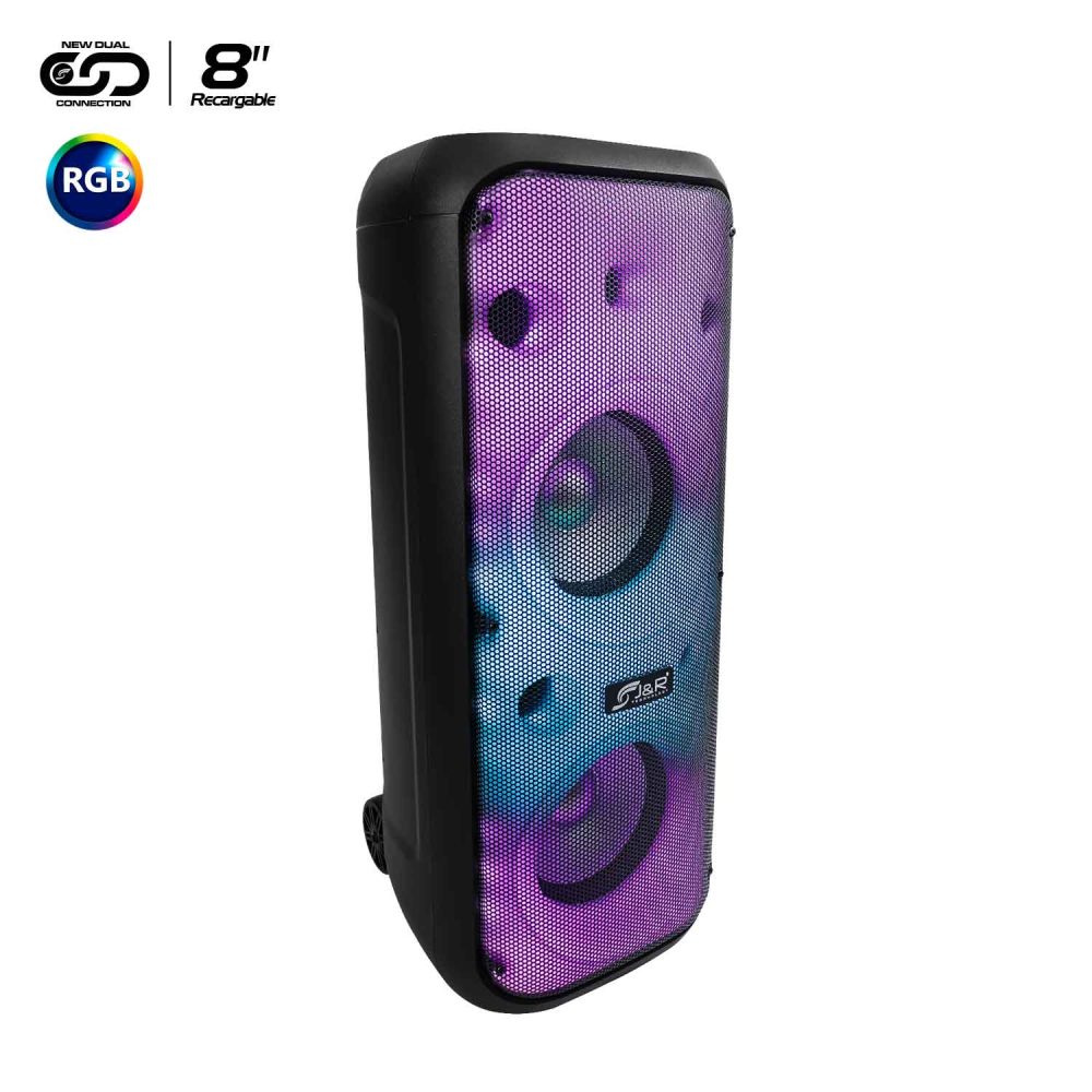 J5244 / 8" / Cabina Activa Doble Recargable Fire Light